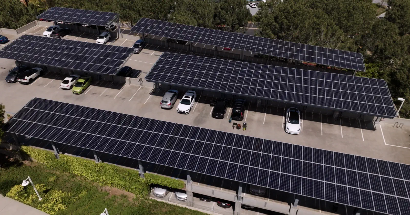 Solar Carports and Pergolas